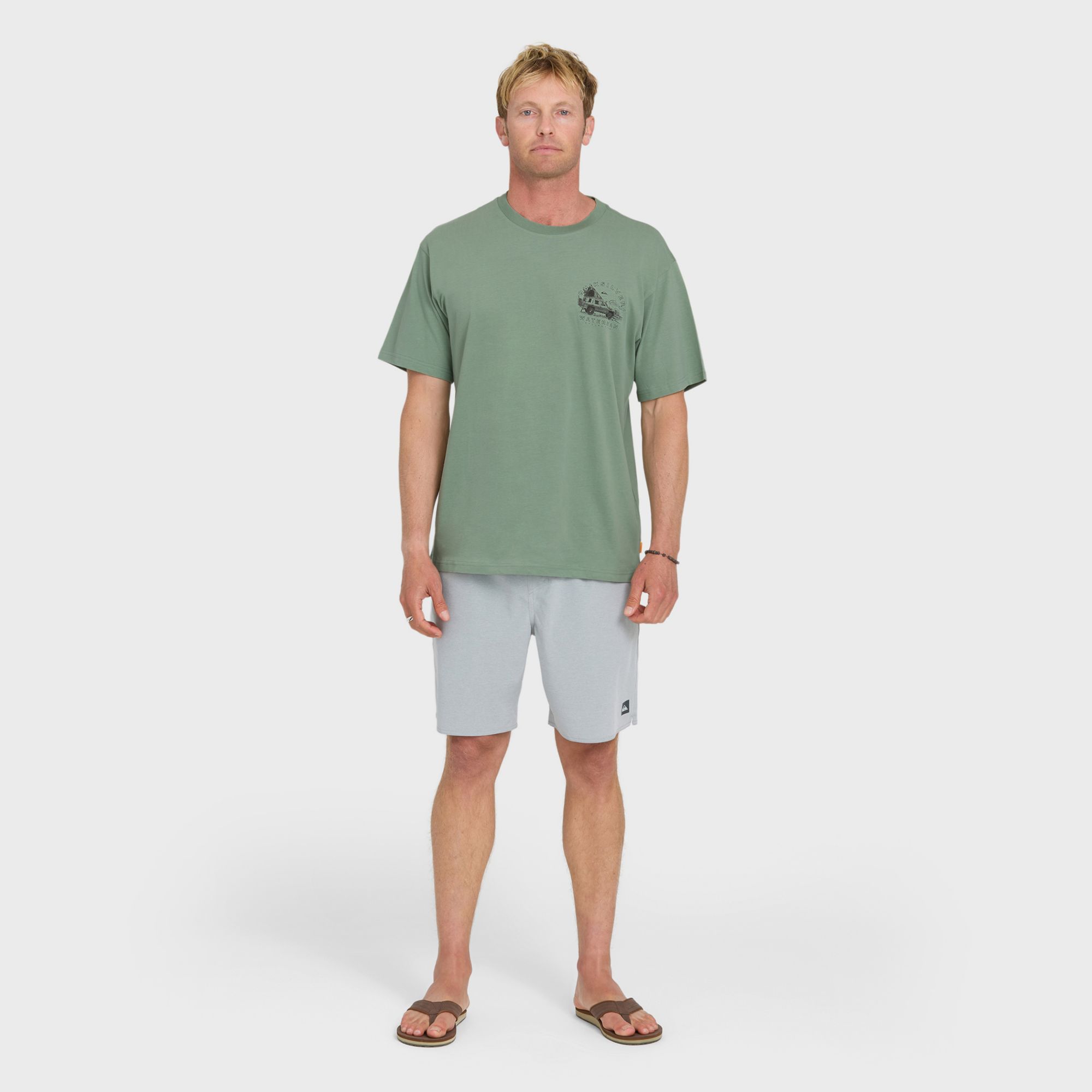 Quiksilver Men's Waterman Traveler Classic Cotton T-Shirt product image