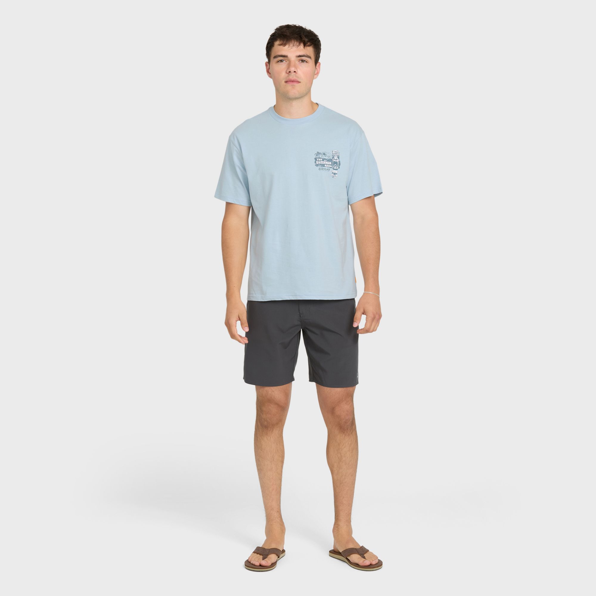 Quiksilver Men's Waterman Room Classic Cotton T-Shirt product image