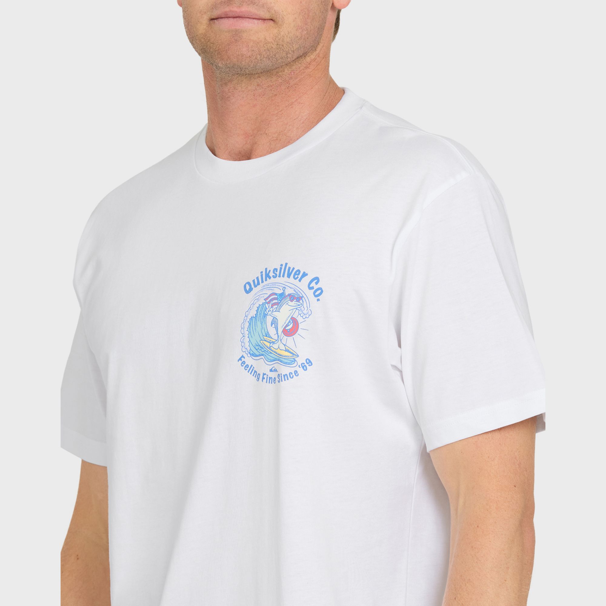 Quiksilver Men's Patriot Dolphins Tee product image