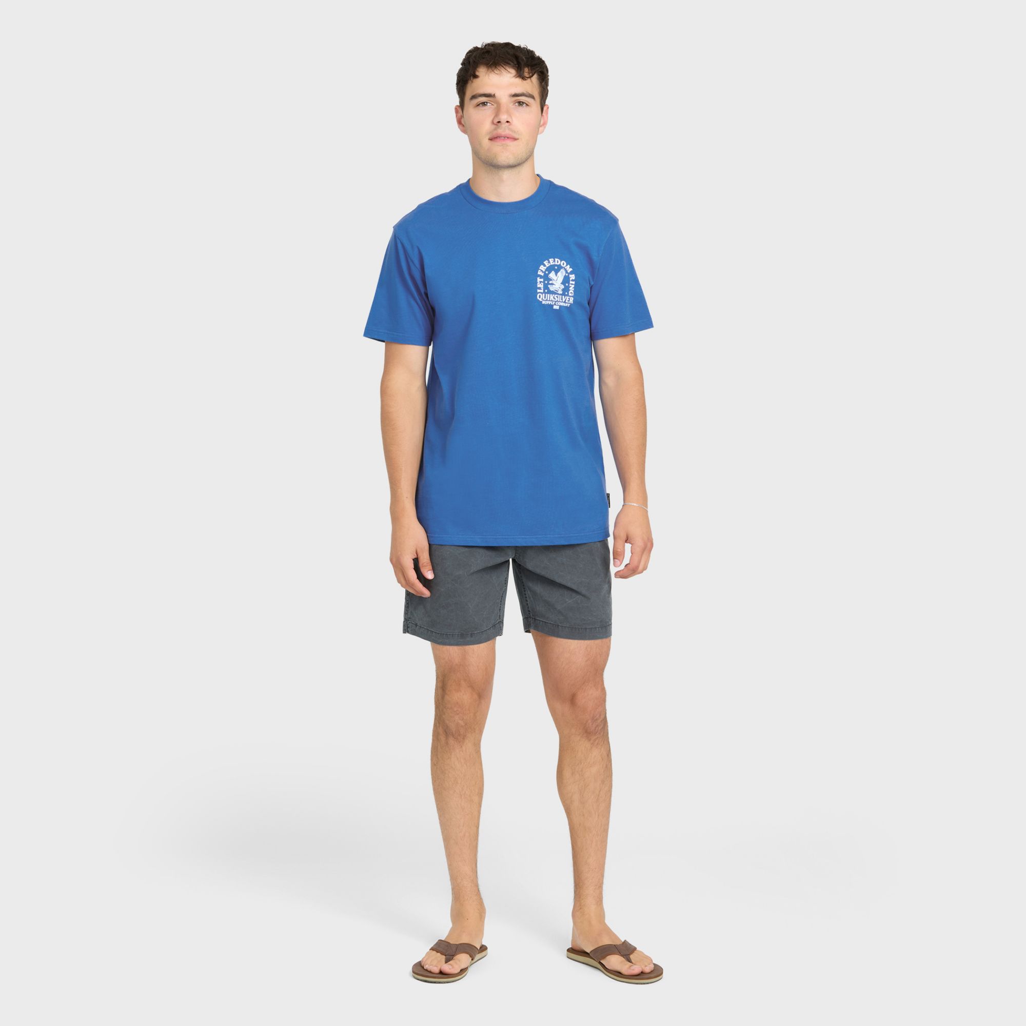Quiksilver Men's Freedom Ring Cotton T-Shirt product image