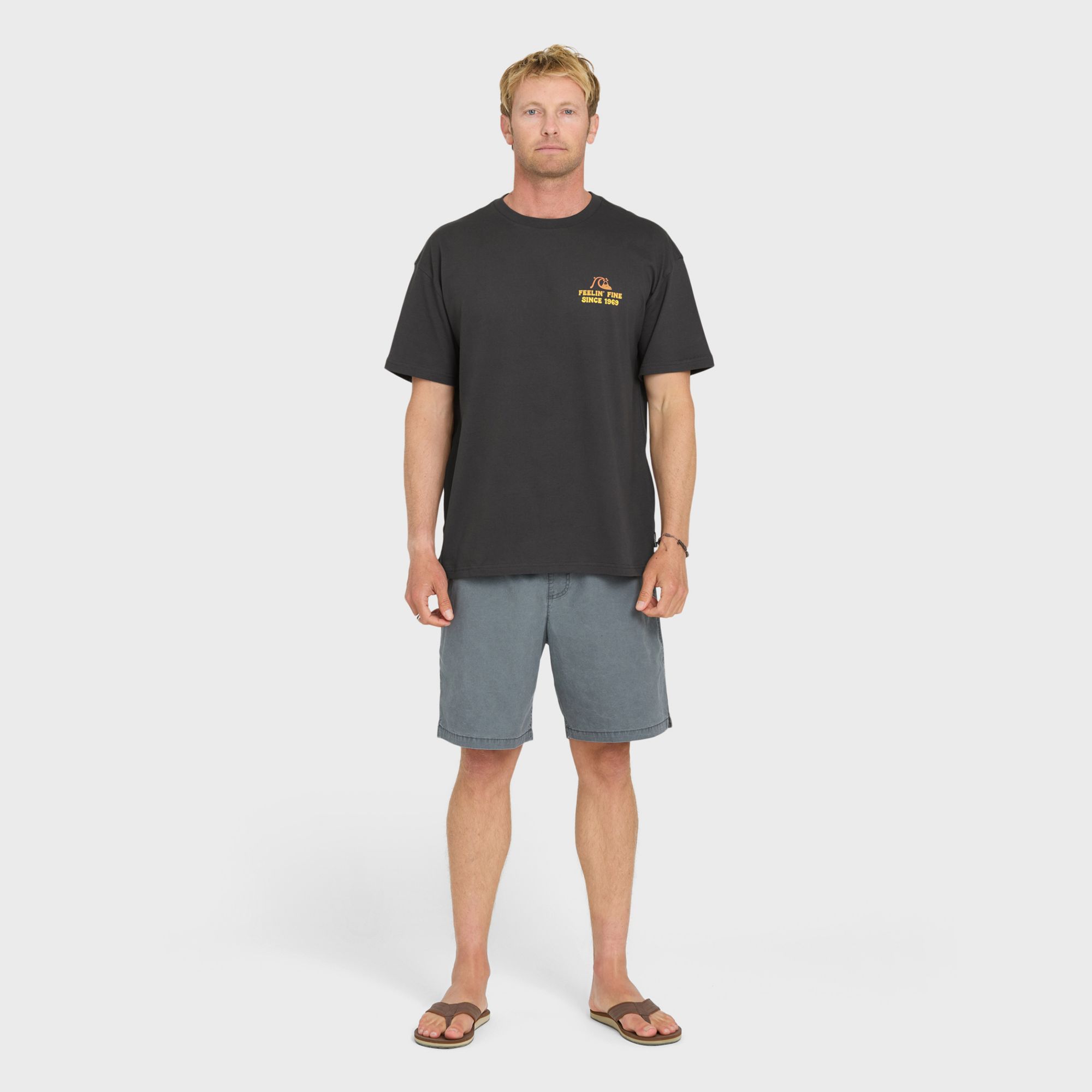 Quiksilver Men's Originals Hawaiian Paradise Knit T-Shirt product image