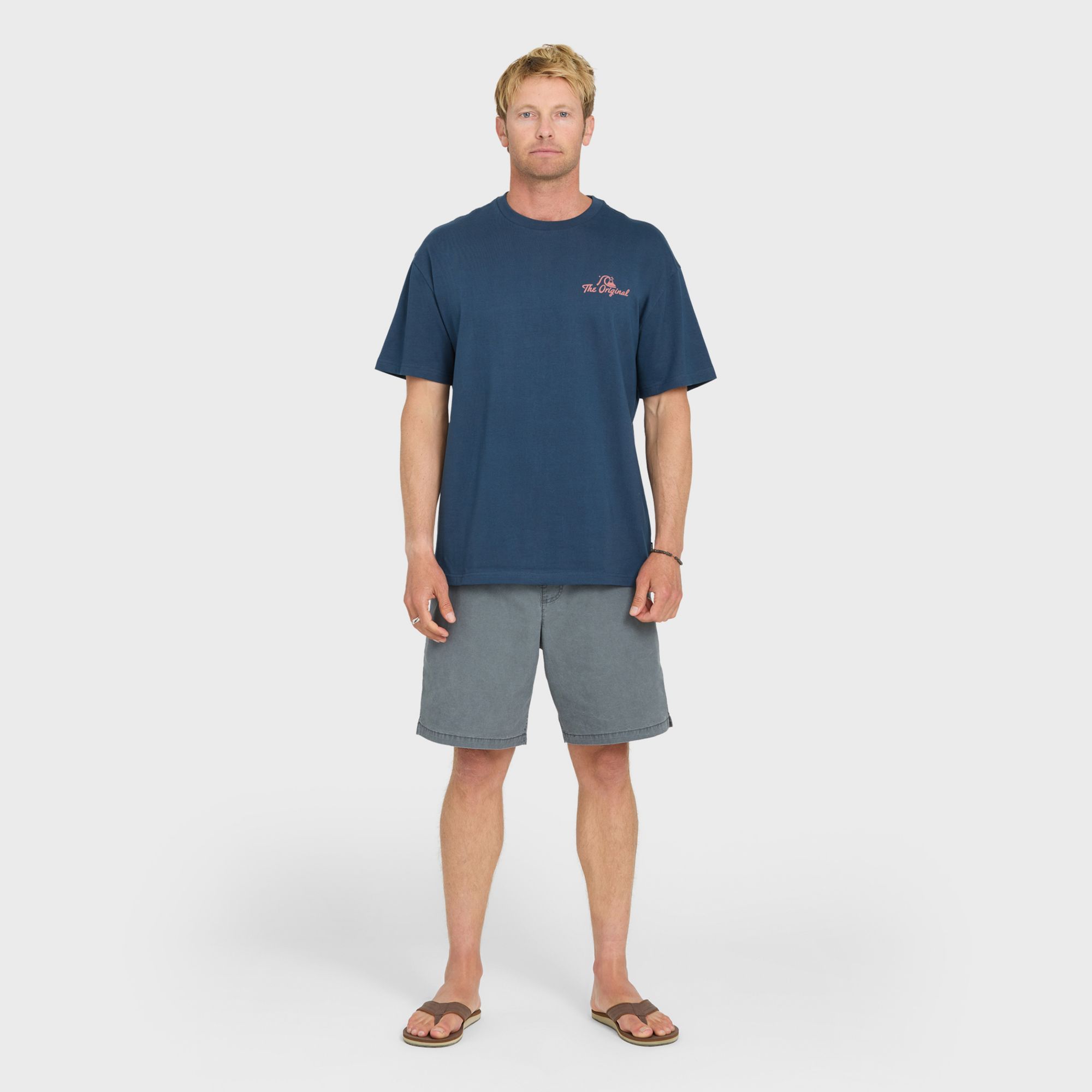 Quiksilver Men's Originals Script Knit T-Shirt product image