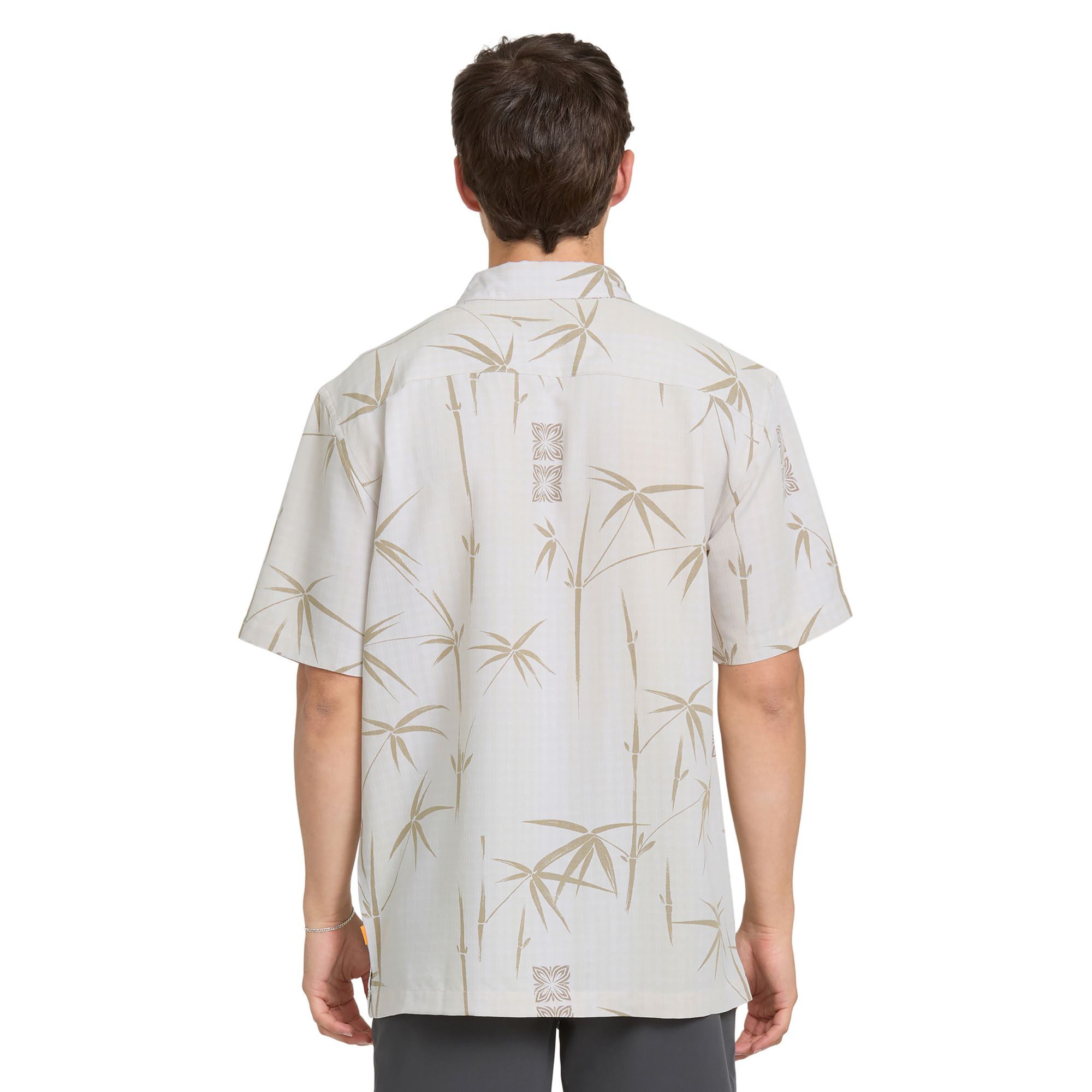 Quiksilver Men's Waterman Bamboo Bay Woven Short Sleeve Shirt product image