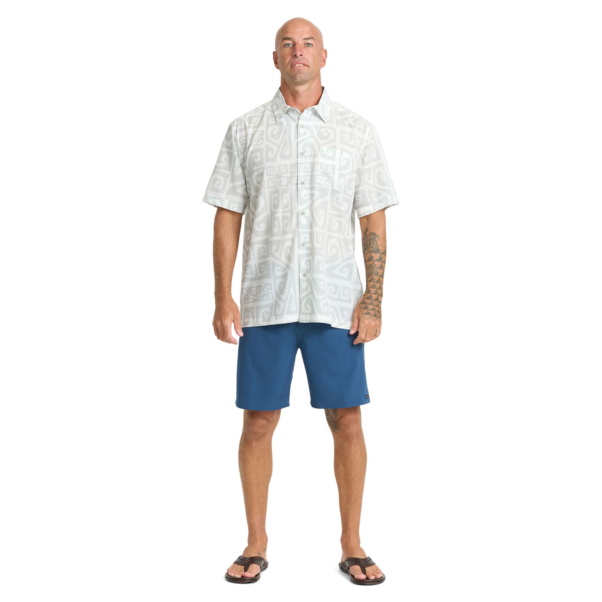 Quiksilver Men's Waterman Performance Pack Woven Short Sleeve Shirt product image