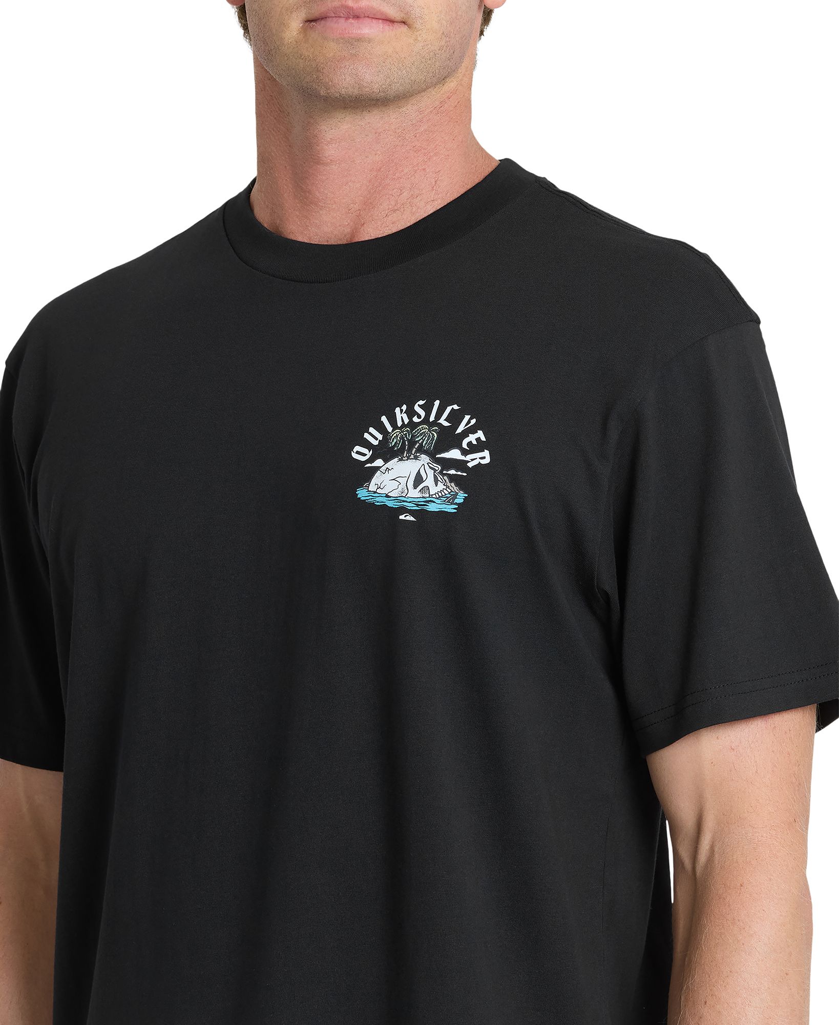 Quiksilver Men's Skull Rock Classic Short Sleeve T-Shirt product image
