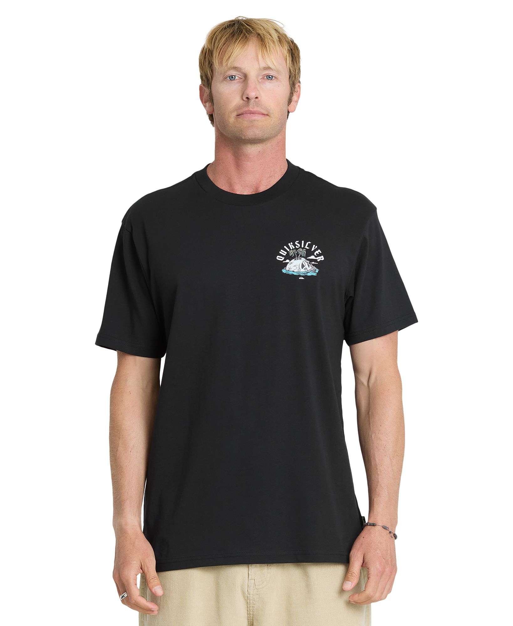 Quiksilver Men's Skull Rock Classic Short Sleeve T-Shirt product image