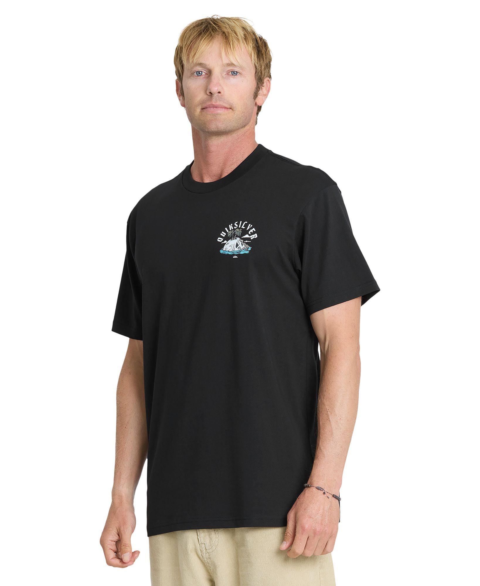 Quiksilver Men's Skull Rock Classic Short Sleeve T-Shirt product image
