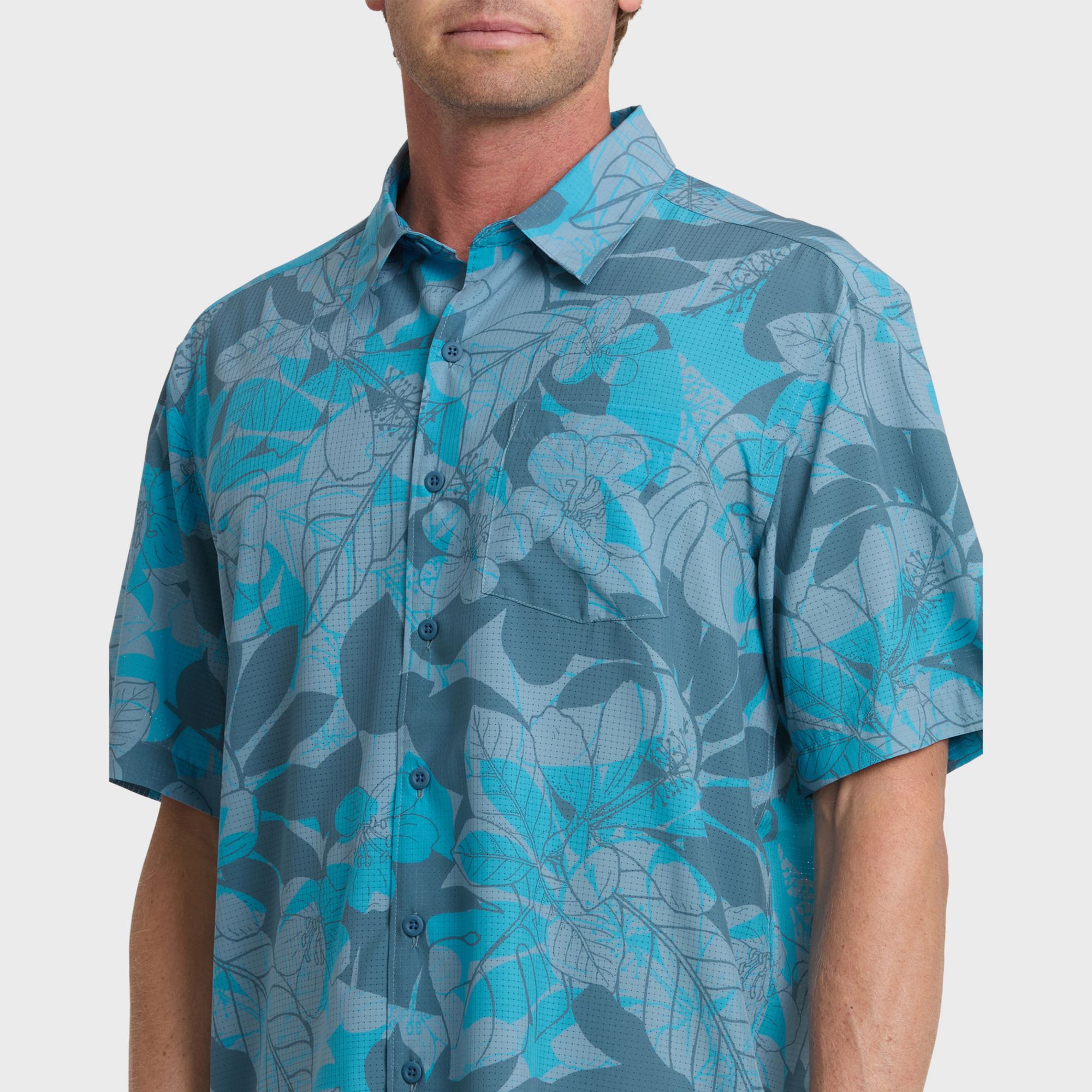 Quiksilver Men's Waterman Performance Pack Short Sleeve Woven Shirt product image