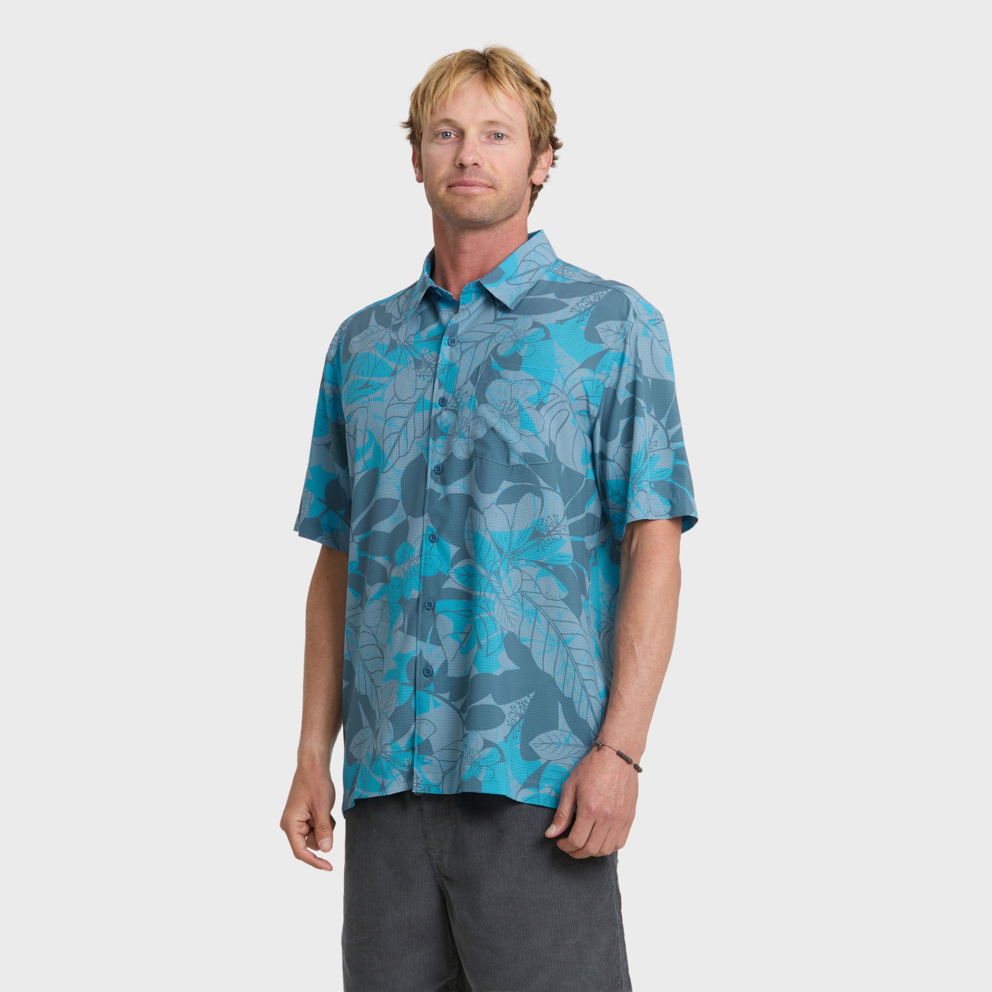 Quiksilver Men's Waterman Performance Pack Short Sleeve Woven Shirt product image