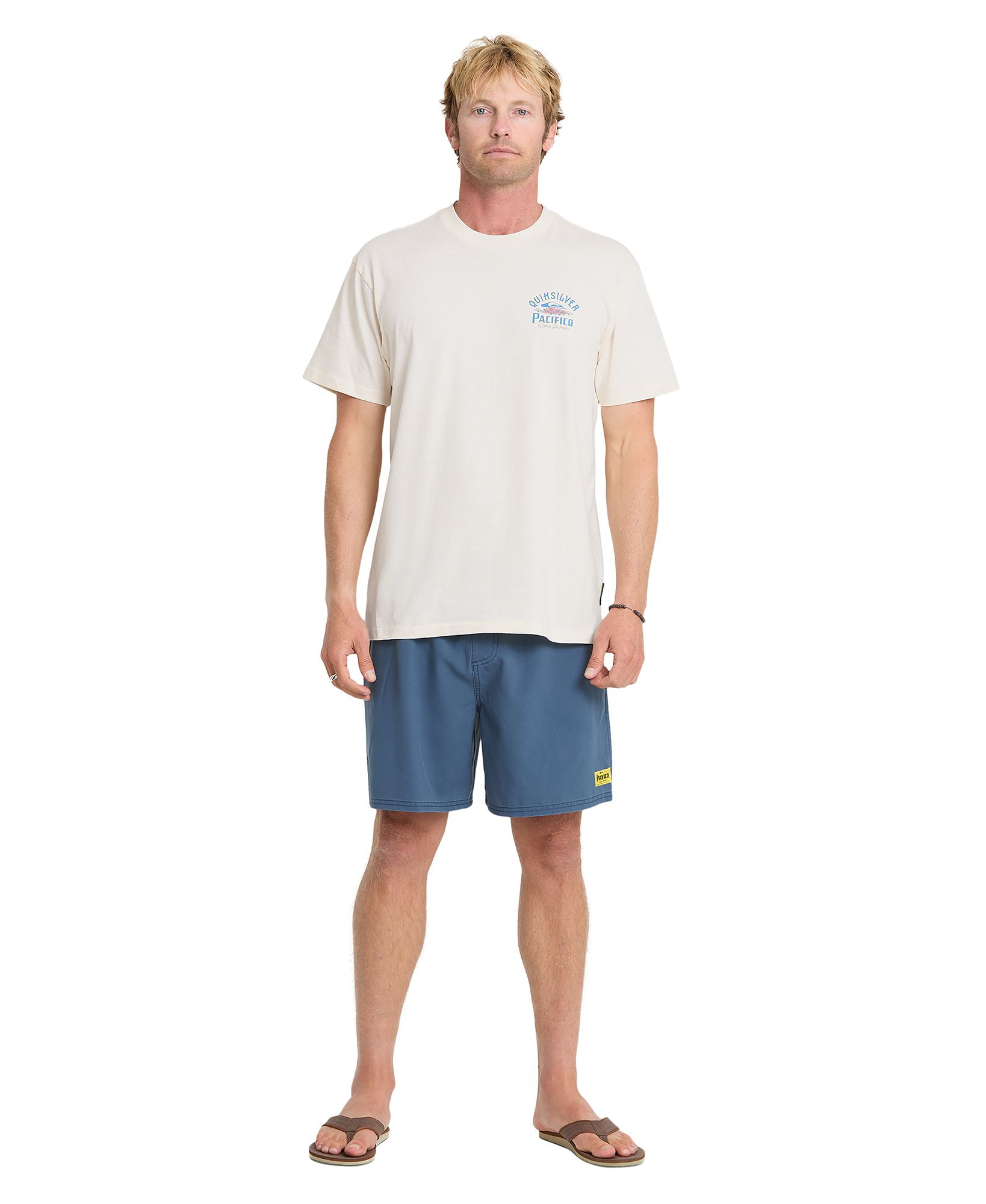 Quiksilver Men's Pacifico Signage Short Sleeve T-Shirt product image