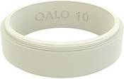 Qalo Women's Narrow Polished Step Edge Silicone Ring product image