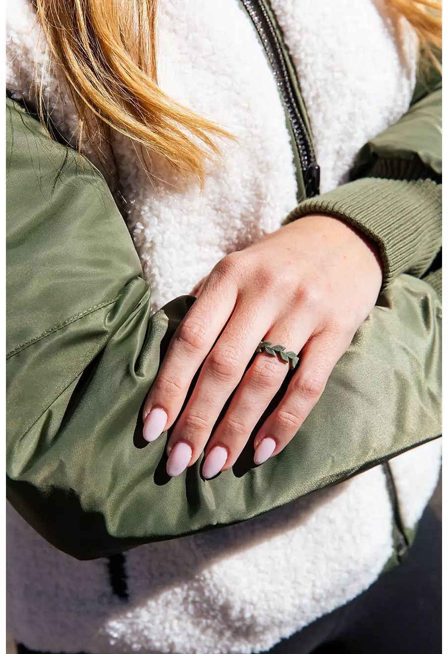 QALO Women's Vine Silicone Ring product image