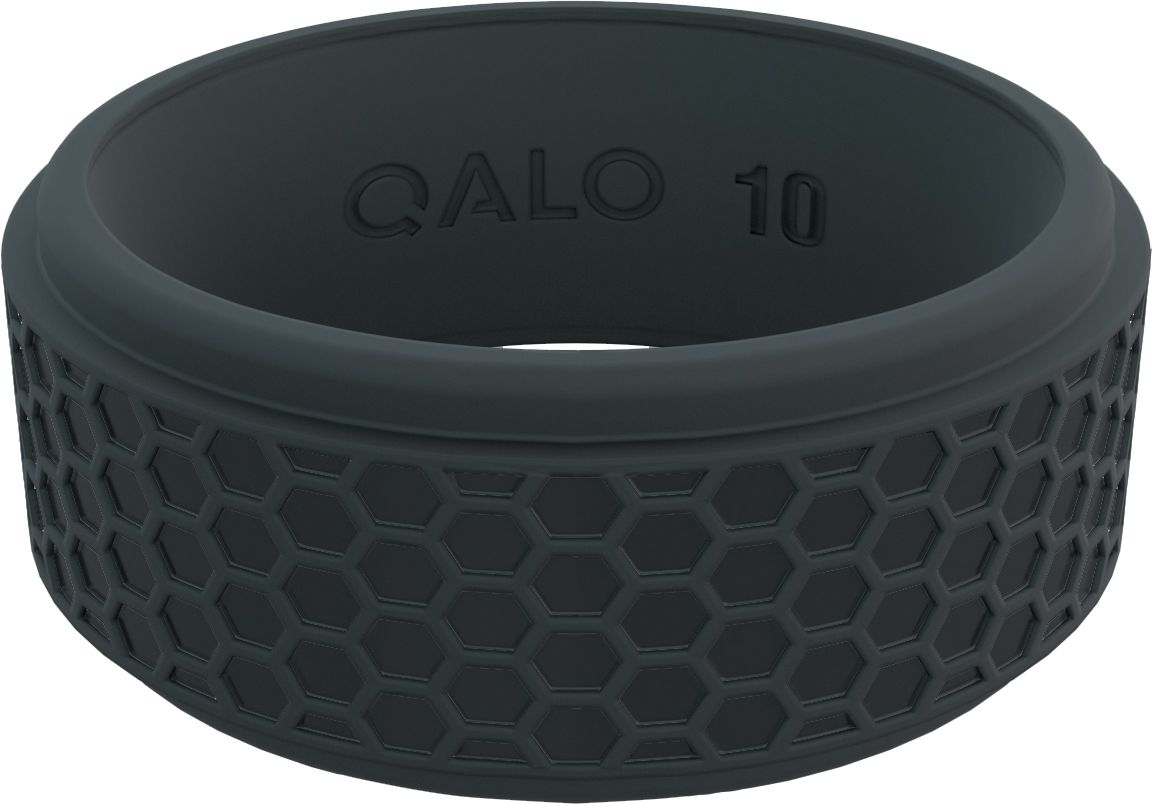 Qalo Men's Hex Silicone Ring