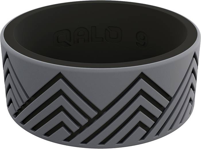 Qalo Men's Strata Grey & Black Mountain Silicone Ring QS9-MOL - Beré  Jewelers