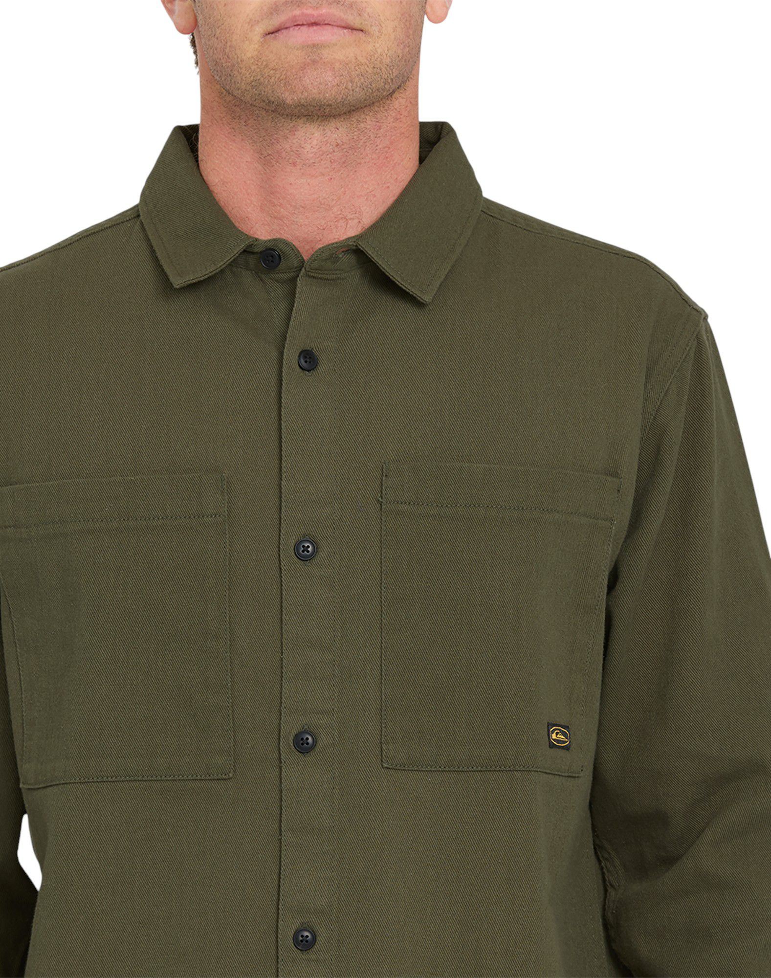 Quiksilver Men's Heron Long Sleeve Button Down Shirt product image