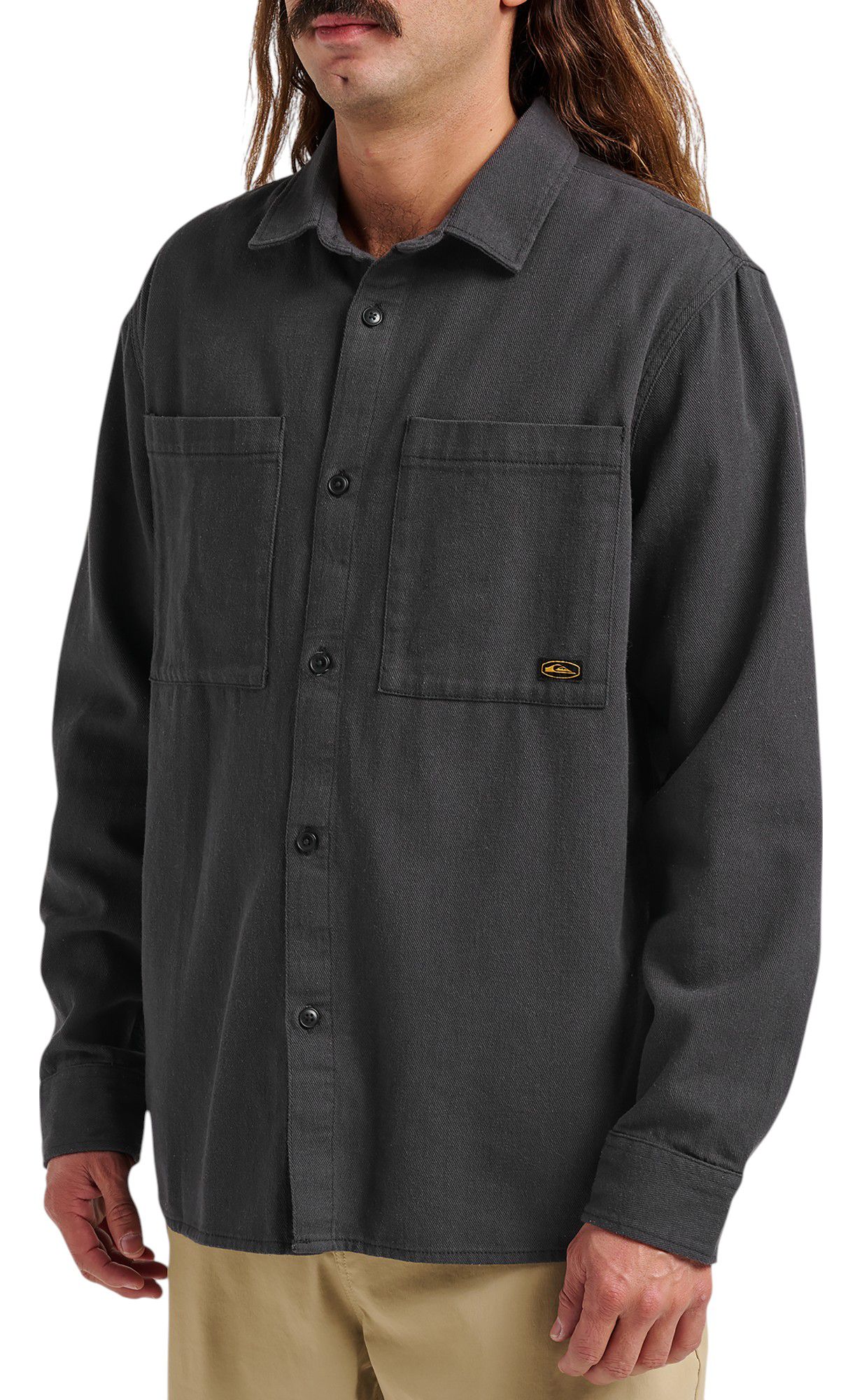 Quiksilver Men's Heron Long Sleeve Button Down Shirt product image