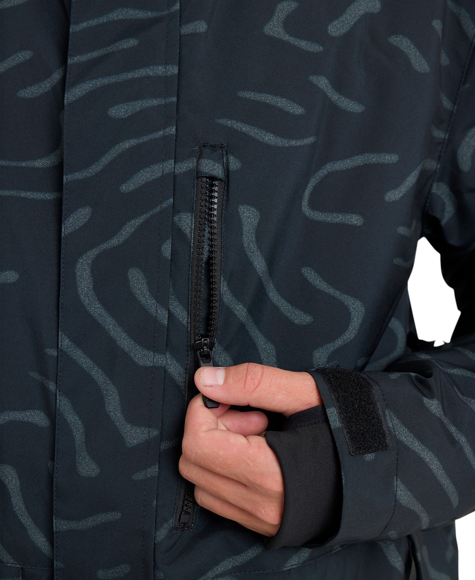 Quiksilver Men's Mission Print Snowboard Jacket product image