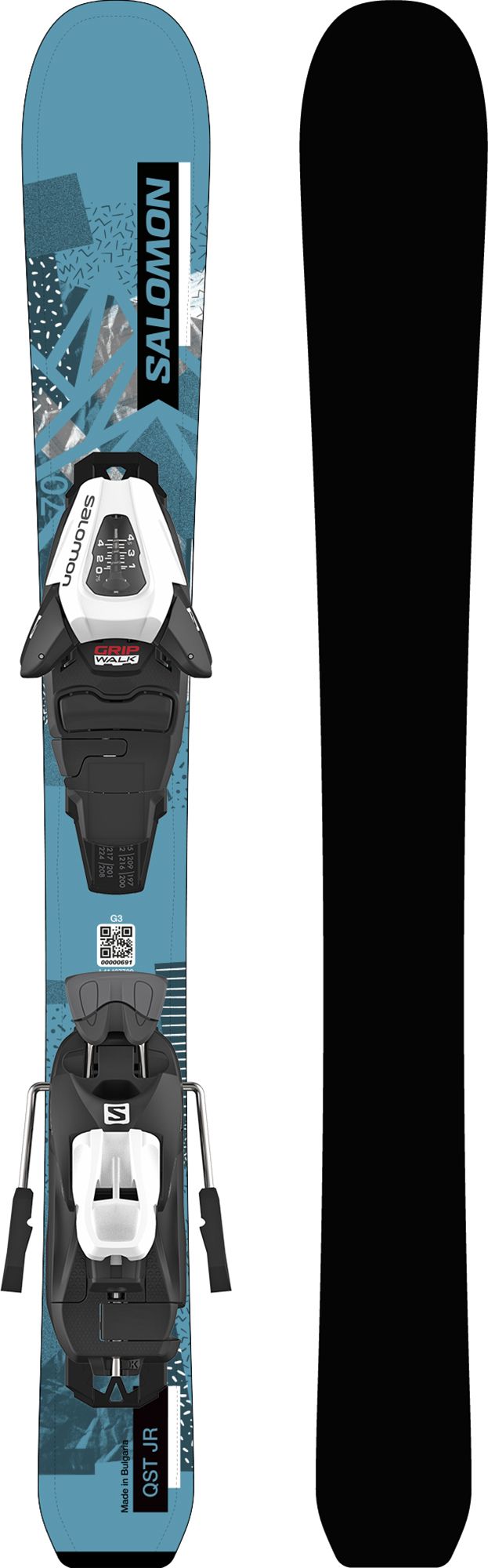 Salomon '23-'24 Youth QST Jr. XS Ski and C5 GW J75 Binding Ski Package product image