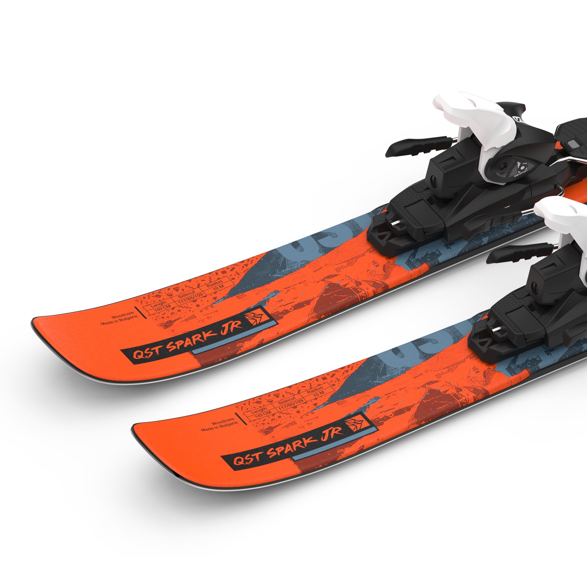 Salomon '23-'24 Youth QST Spark Jr. M Skis with L6 GW J2 90 Bindings product image