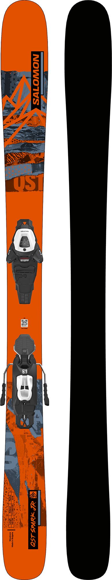 Salomon '23-'24 Youth QST Spark Jr. M Skis with L6 GW J2 90 Bindings product image