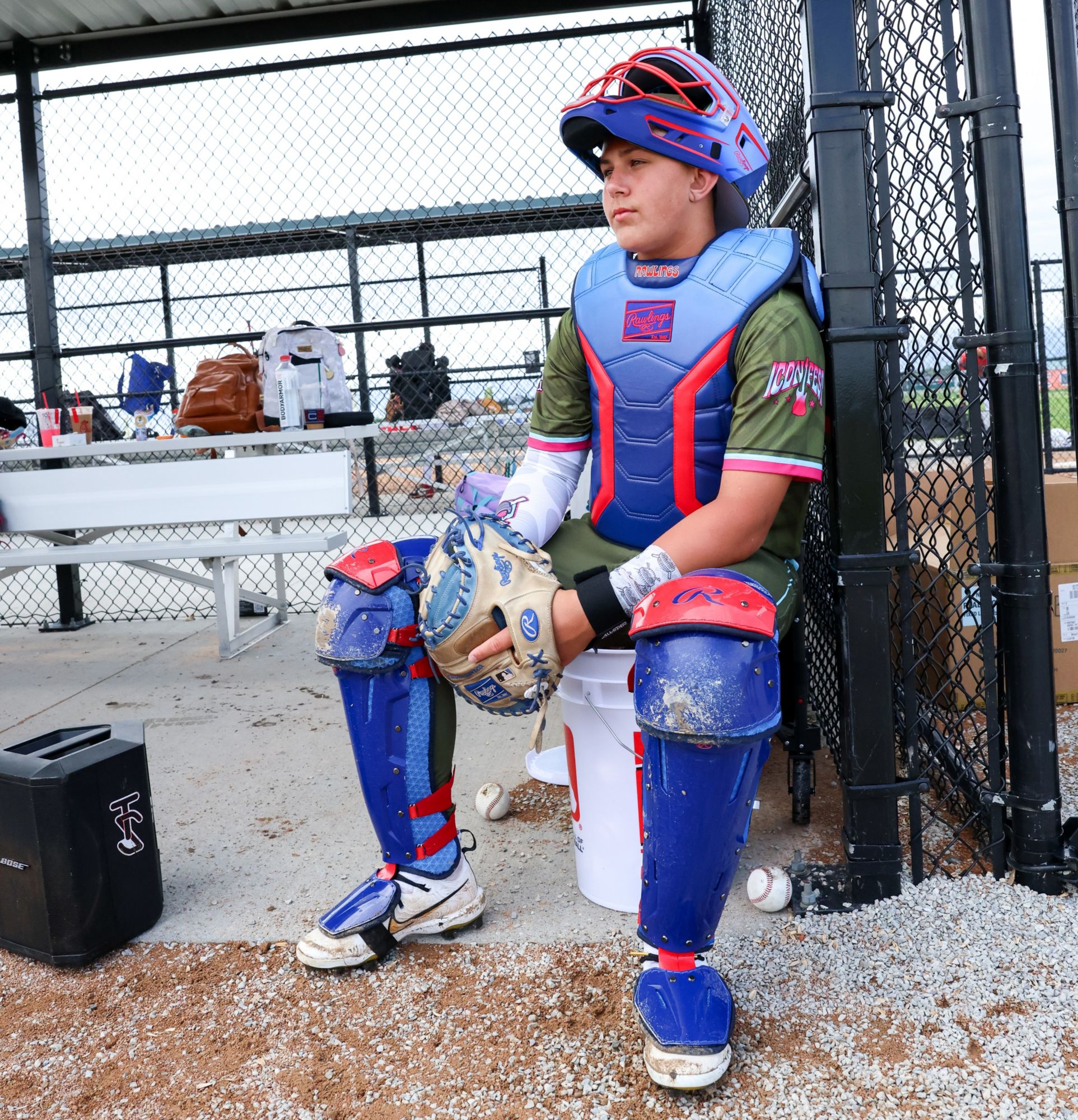 Rawlings Medium Mach Pro Icon Fest Catcher's Set product image