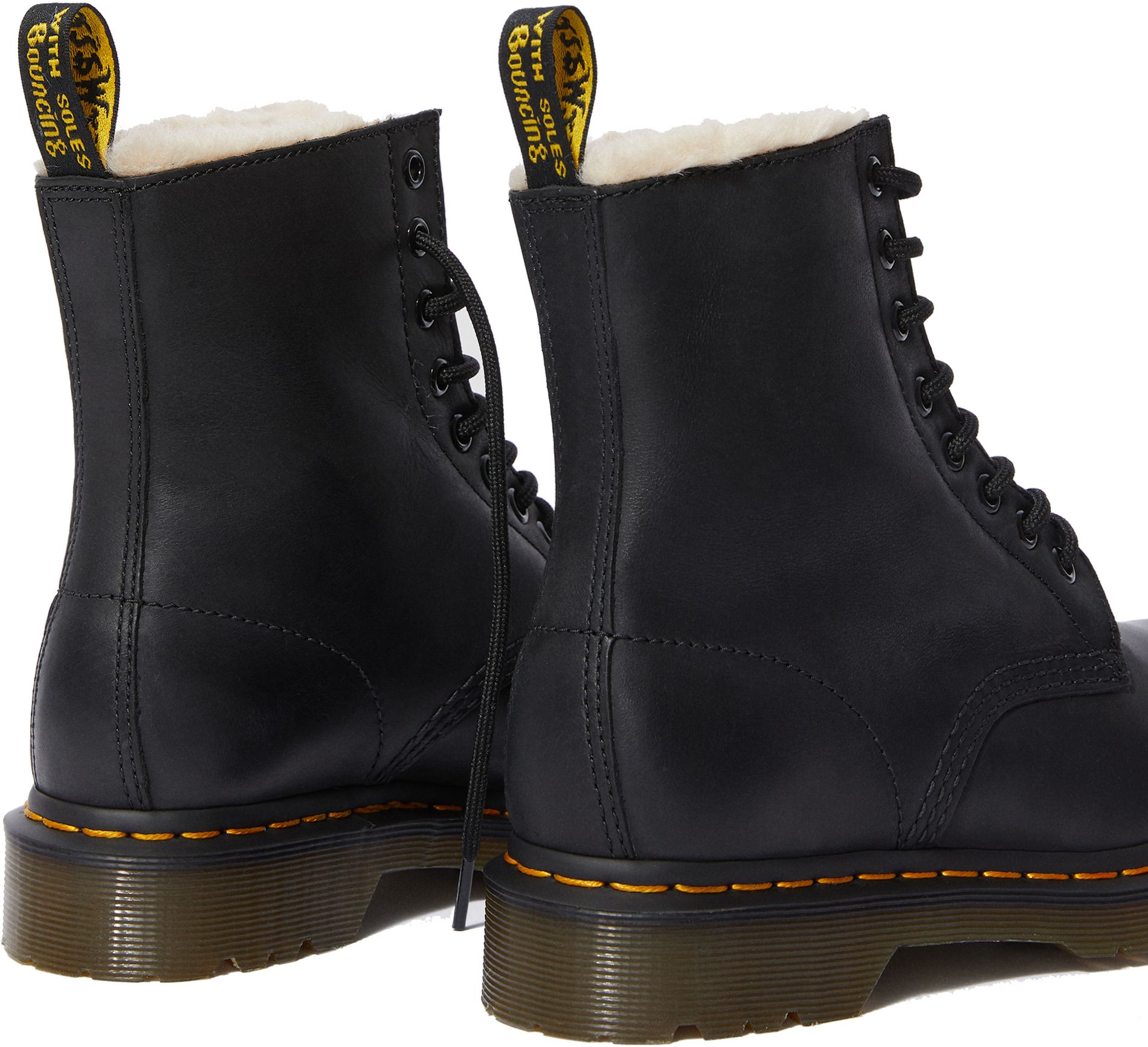 dr martens 1460 serena fur lined