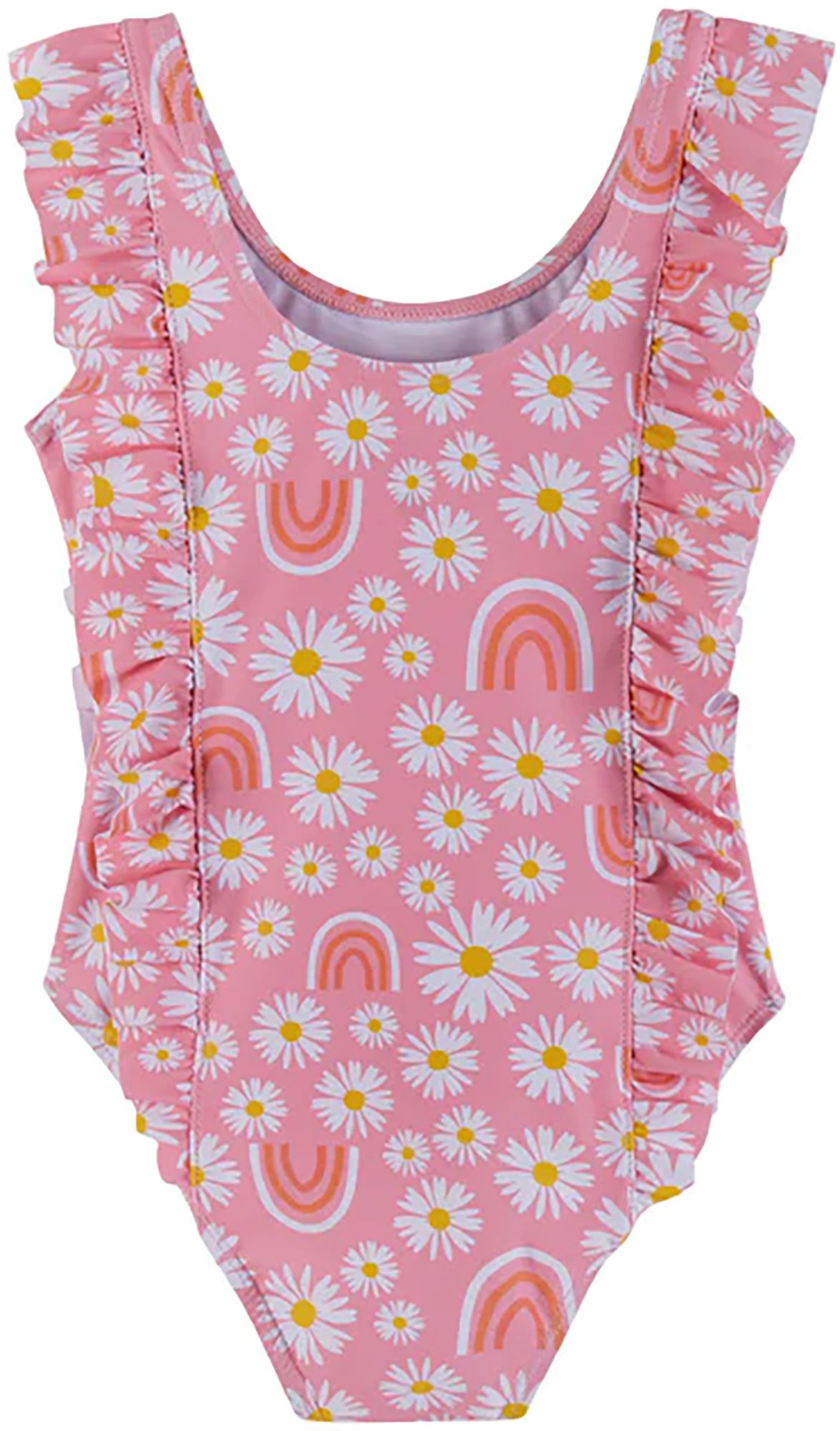 Andy & Evan Girls' Ruffled One-Piece Swimsuit