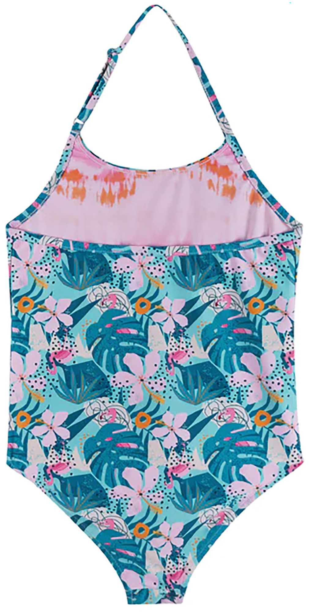 Andy & Evan Girls' Multicolor Reversible One-Piece Swimsuit product image