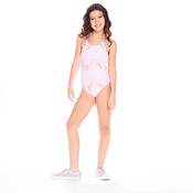 Andy & Evan Girls' Reversible Multicolor One-Piece Swimsuit product image