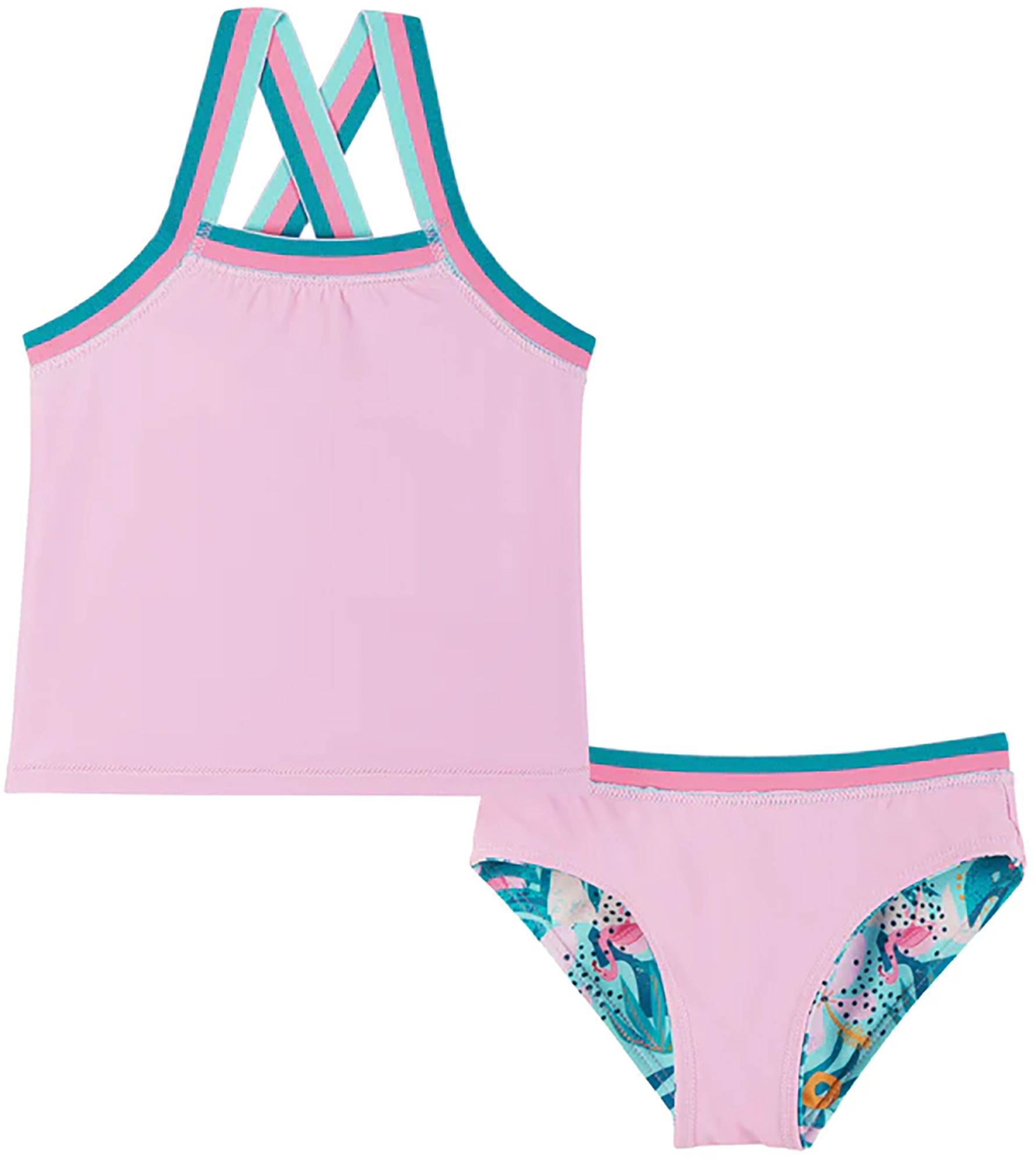 Andy & Evan Toddler Girls' Reversible Tankini Set product image