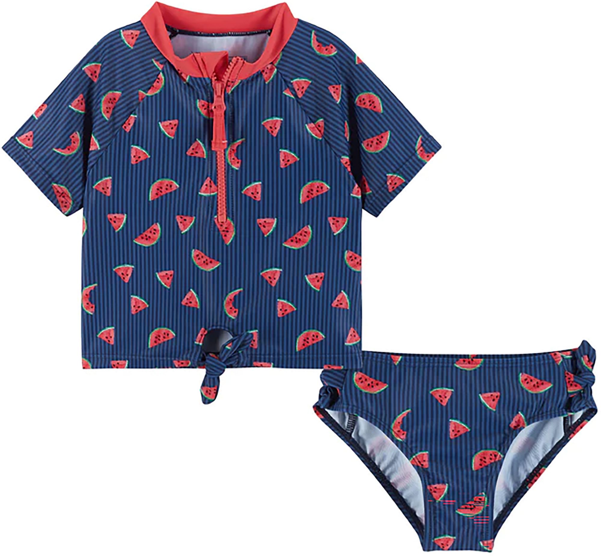 Andy & Evan Toddler Short Sleeve Rash Guard Swim Set product image