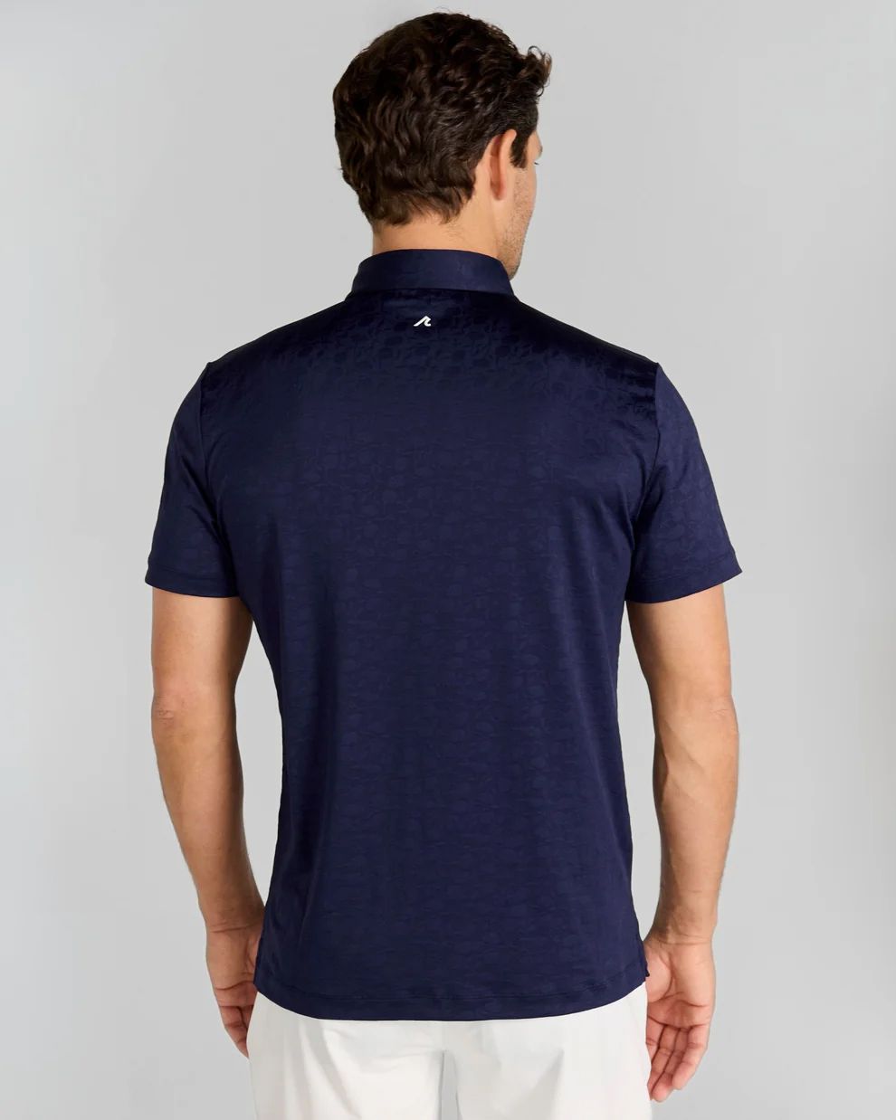 REDVANLY Men's Rodin Jacquard Golf Polo product image