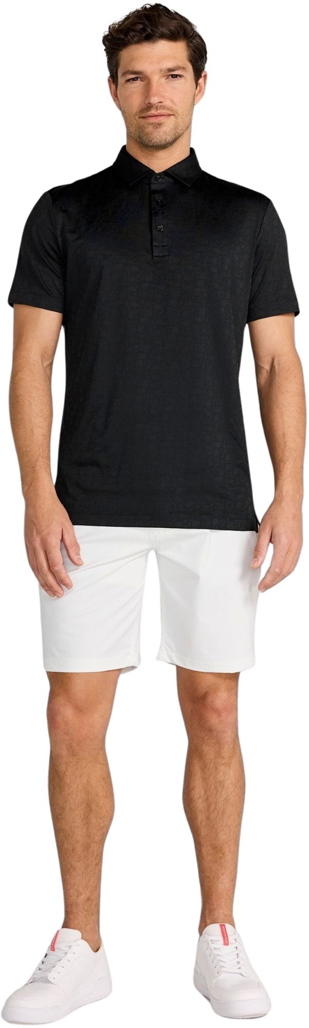 REDVANLY Men's Rodin Jacquard Golf Polo product image