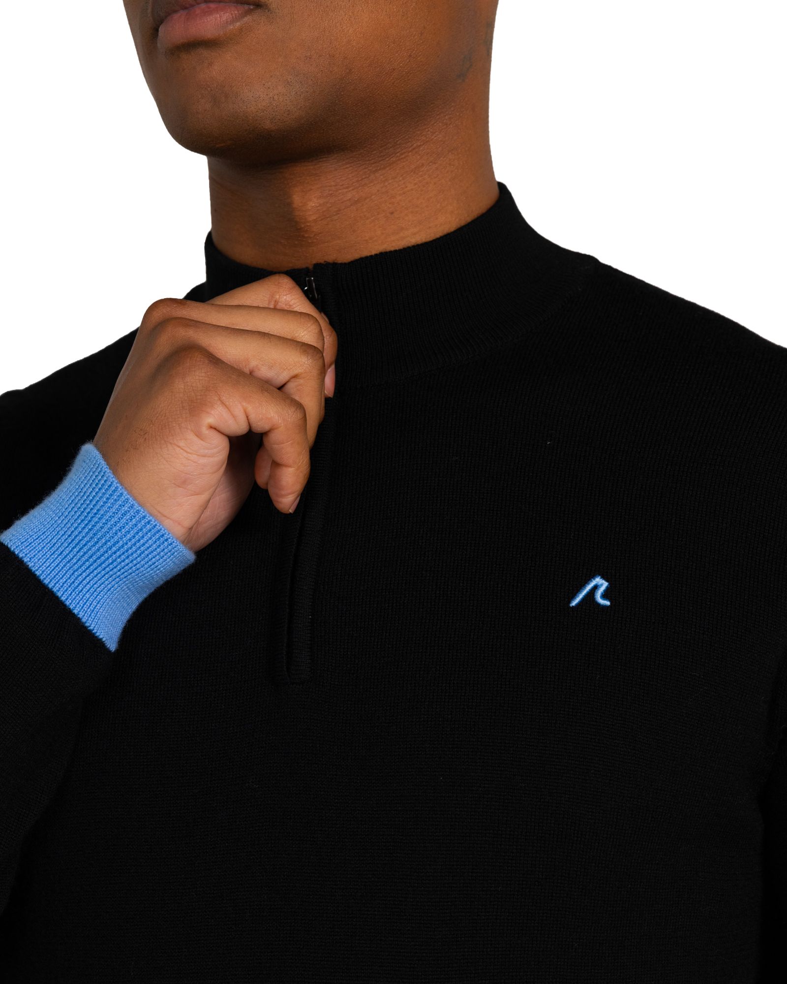 REDVANLY Men's Rowe Merino Golf 1/4 Zip product image