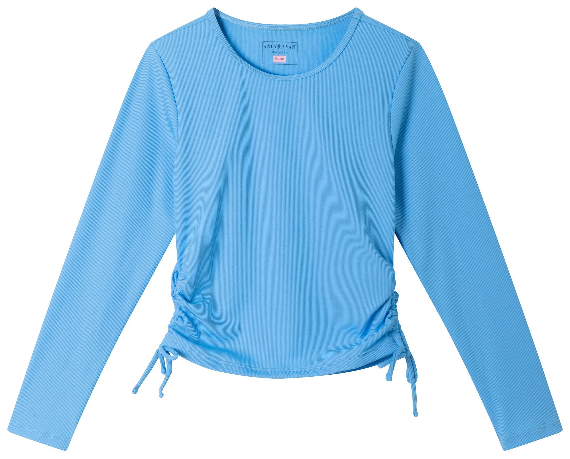 Andy & Evan Girls' Ruched Rashguard product image