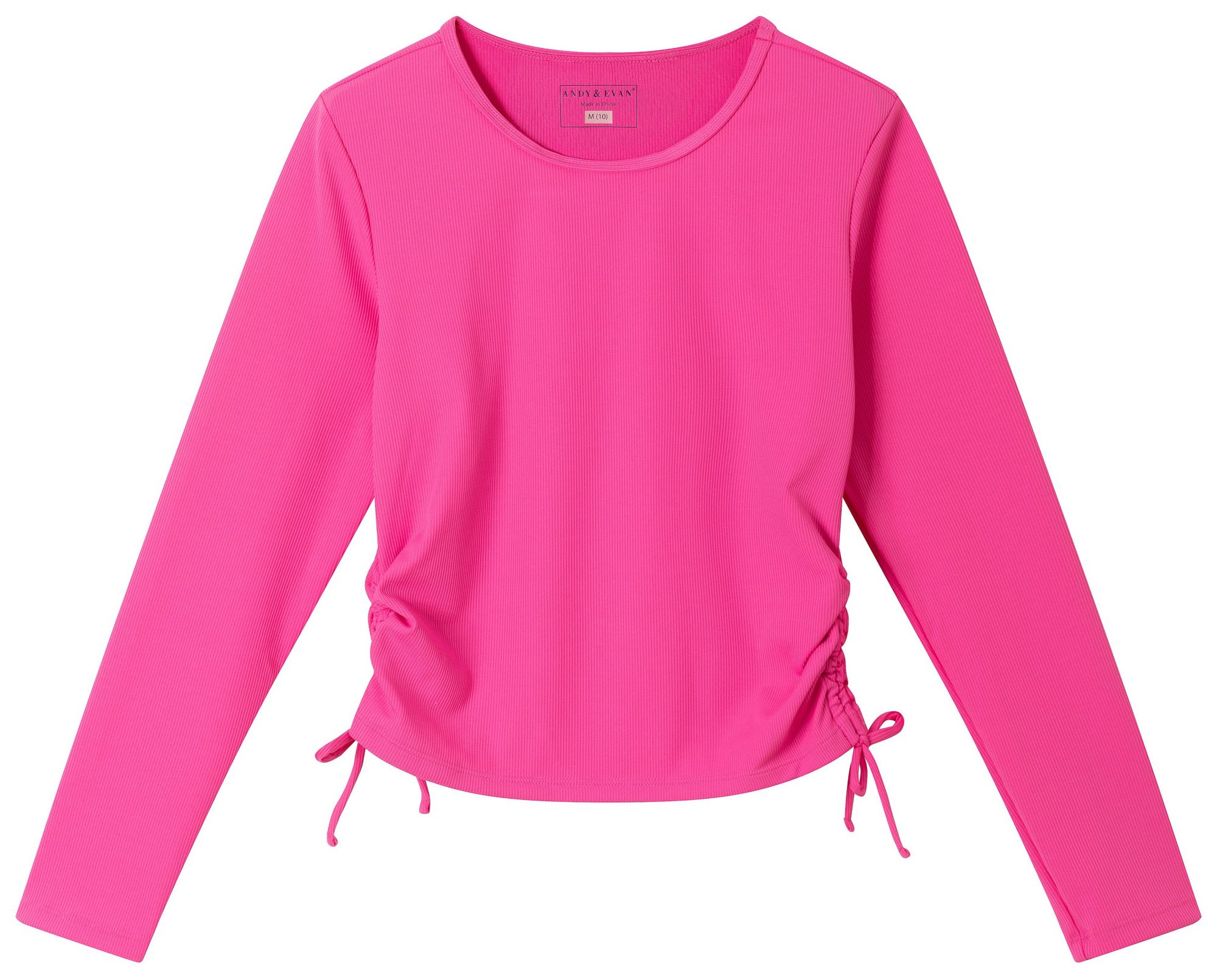 Andy & Evan Girls' Ruched Rashguard product image