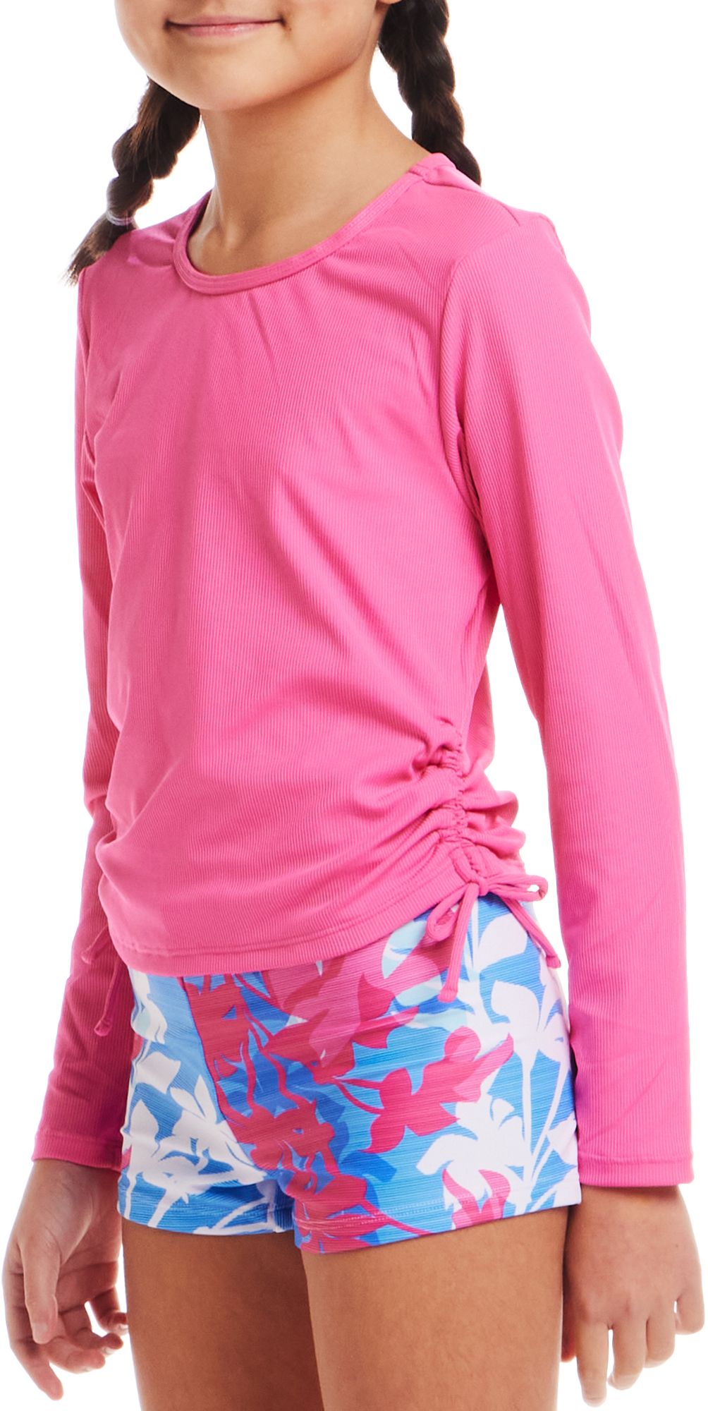 Andy & Evan Girls' Ruched Rashguard product image