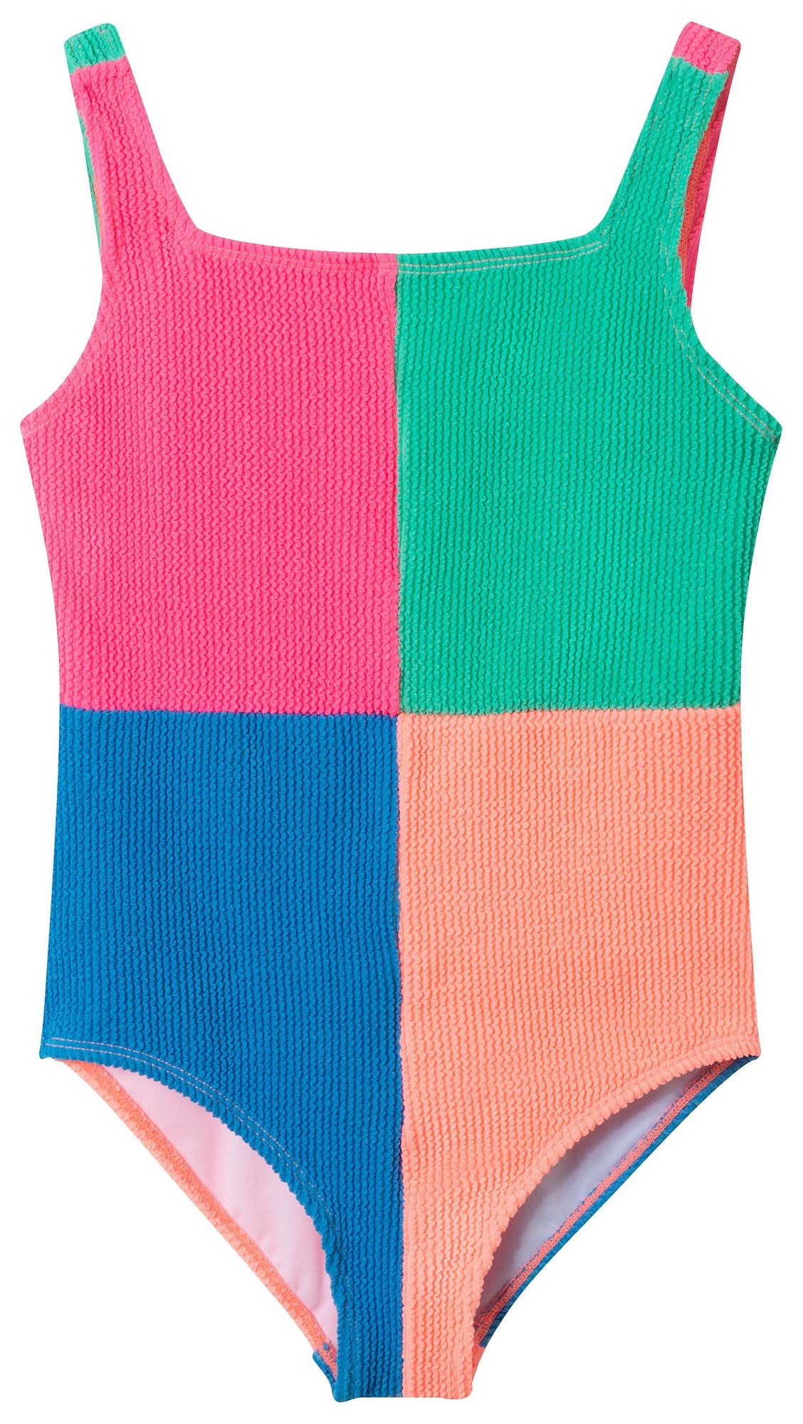 Andy & Evan Girls' Colorblock One-Piece Swimsuit product image
