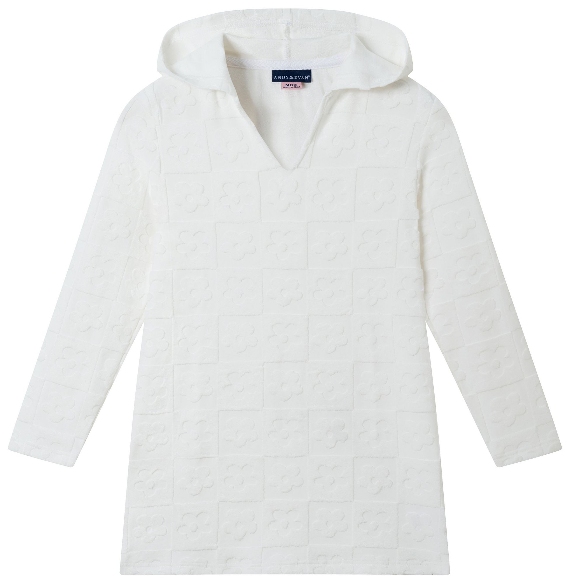 Andy & Evan Girls' Terry Hooded Cover-Up product image