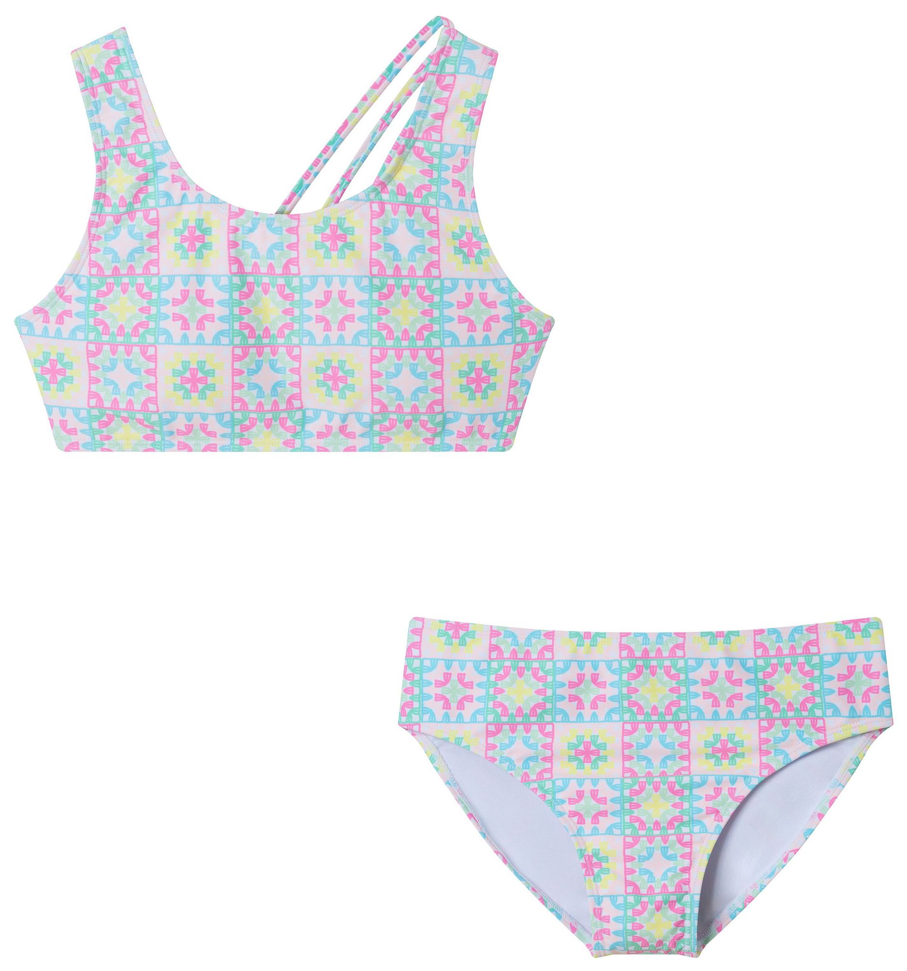 Andy & Evan Girls' Strappy Back Bikini Set product image