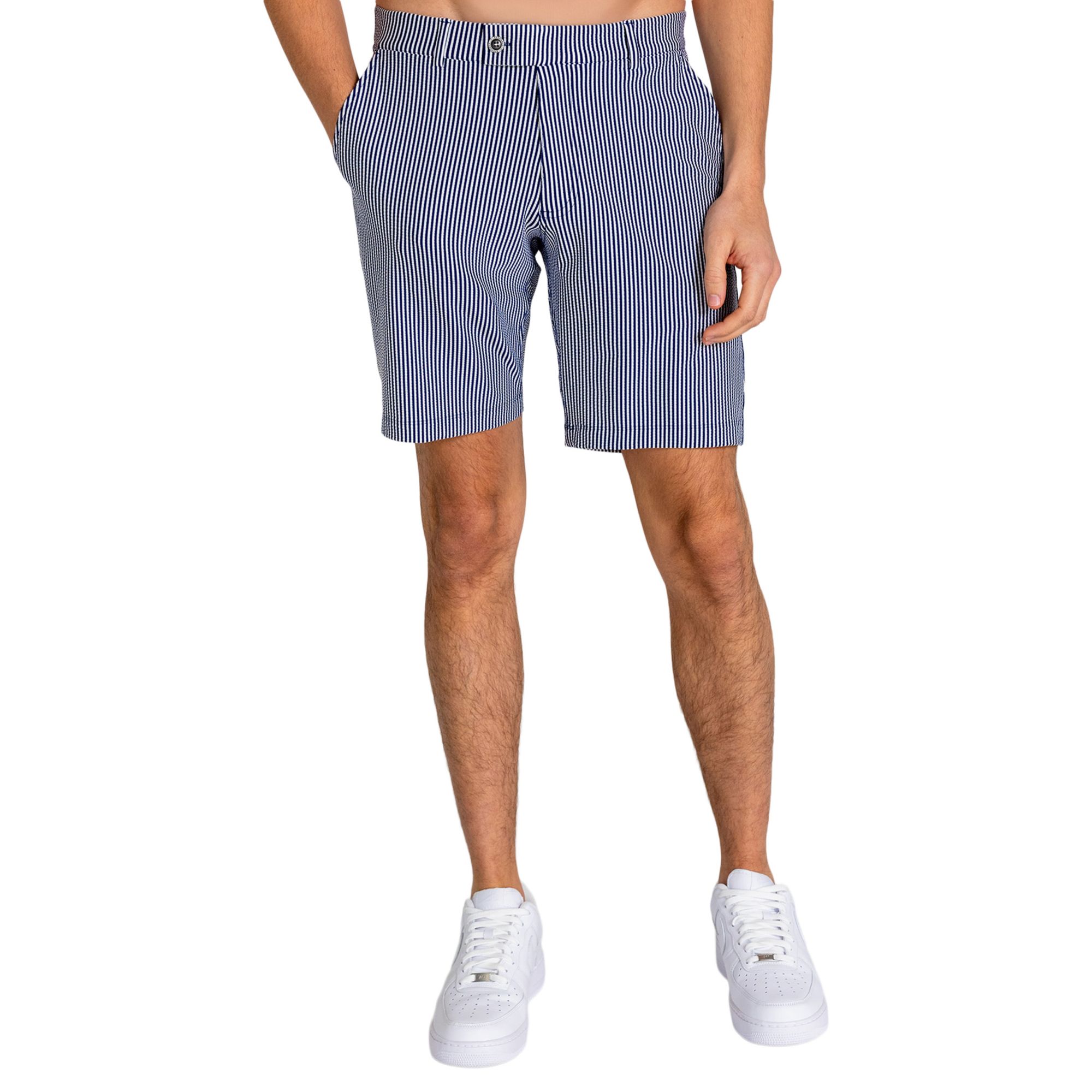 REDVANLY Men's 9” Becker Seersucker Golf Short product image