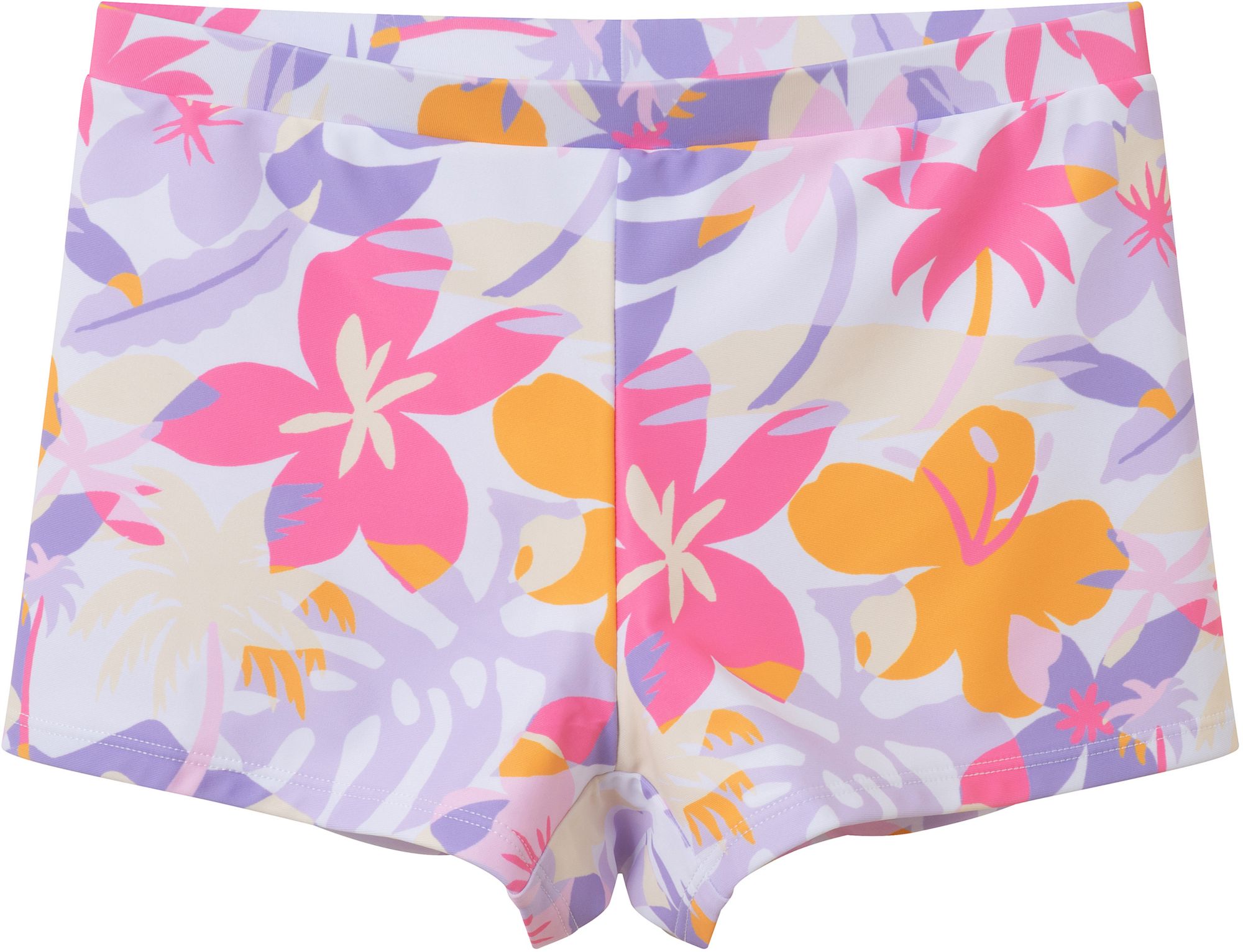 Andy & Evan Girls' Palm Print Long Sleeve Rashguard Set product image