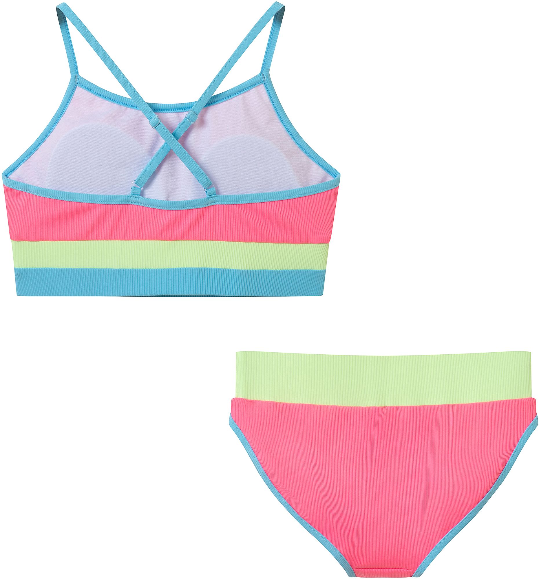 Andy & Evan Ribbed Colorblock Bikini Set product image