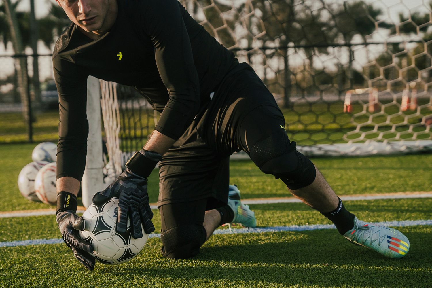 Storelli Electric Goalkeeper Gloves product image