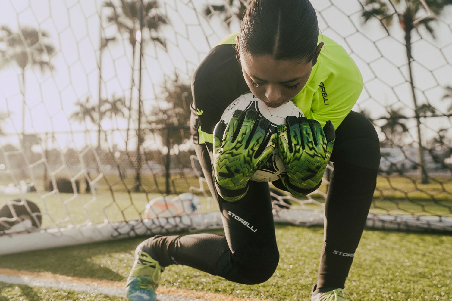 Storelli Lightning Goalkeeper Gloves product image