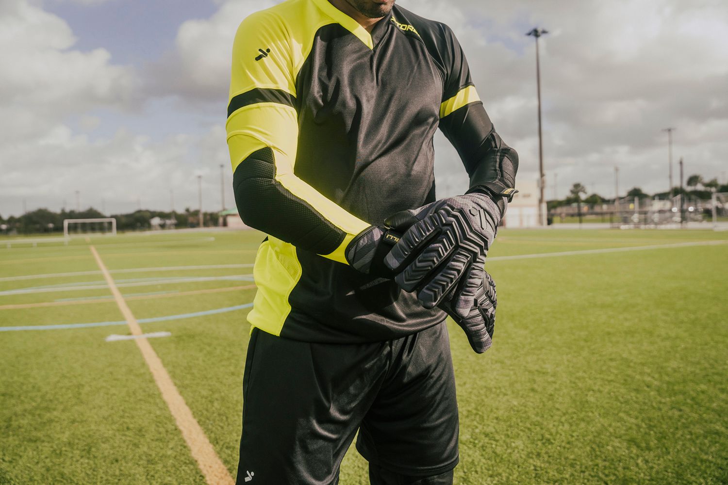 Storelli Electric Goalkeeper Gloves product image