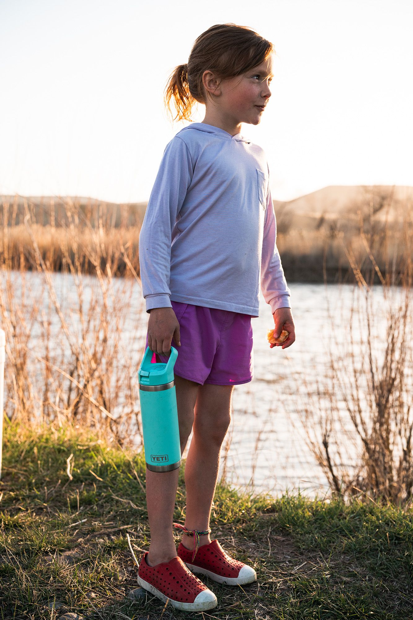 YETI 18 oz. Rambler Bottle with Color-Matched Straw Cap product image