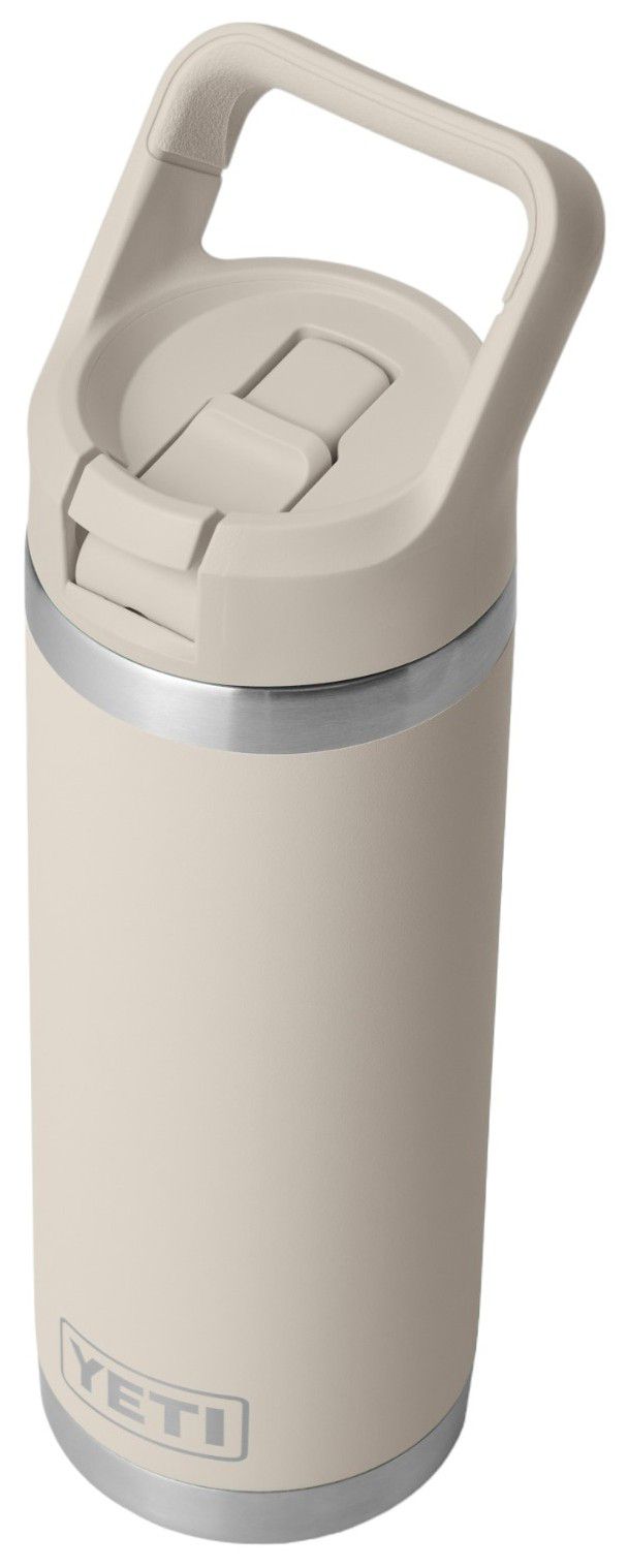 YETI 18 oz. Rambler Bottle with Color-Matched Straw Cap product image