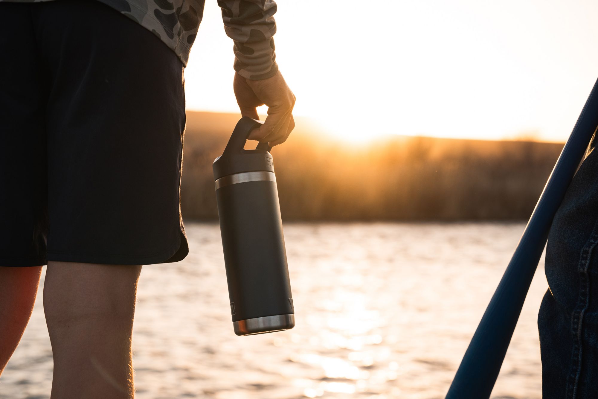 YETI 18 oz. Rambler Bottle with Color-Matched Straw Cap product image