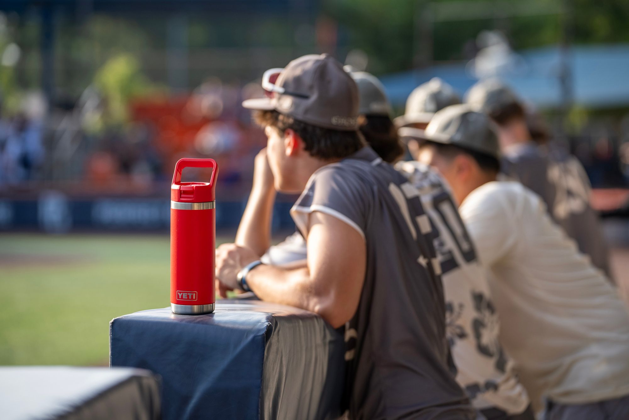 YETI 18 oz. Rambler Bottle with Color-Matched Straw Cap product image